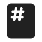 Document Page Top Left SVG Icon
